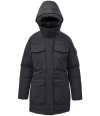 EPK-3W Stormtech Ladies Denali Parka Jacket Black / Granite colour image